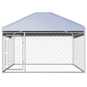 Outdoor Cage with Roof