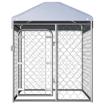 Outdoor Cage with Roof