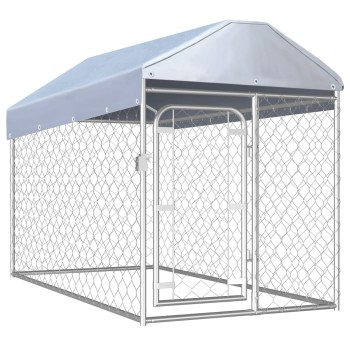 Outdoor Cage with Roof