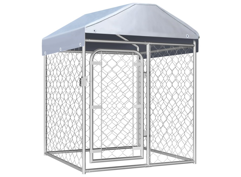 Outdoor Cage with Roof