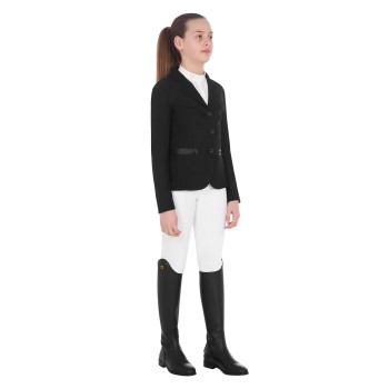 CHILDREN'S THREE-BUTTON PERFORATED COMPETITION JACKET