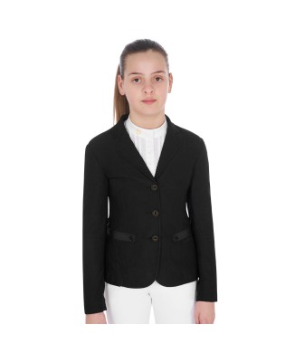 CHILDREN'S THREE-BUTTON PERFORATED COMPETITION JACKET