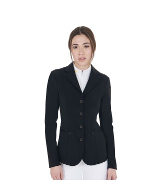 WOMEN'S COMPETITION JACKET WITH CONTRAST EMBROIDERED LOGO