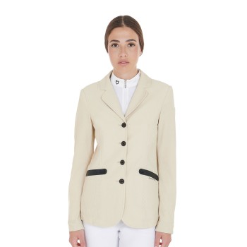 WOMEN'S PERFORATED FOUR BUTTON COMPETITION JACKET