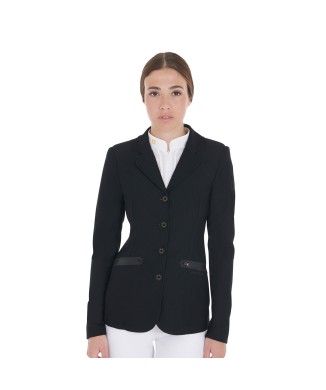 WOMEN'S PERFORATED FOUR BUTTON COMPETITION JACKET