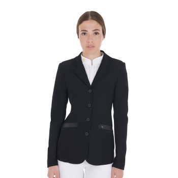 WOMEN'S PERFORATED FOUR BUTTON COMPETITION JACKET