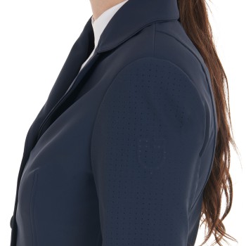 WOMEN'S PERFORATED THREE-BUTTON COMPETITION JACKET