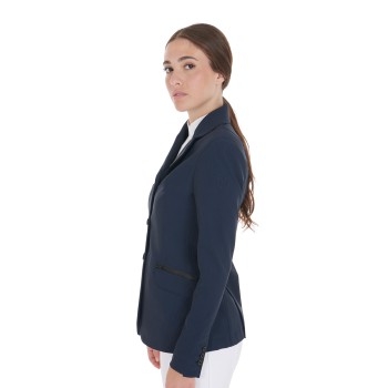 WOMEN'S PERFORATED THREE-BUTTON COMPETITION JACKET