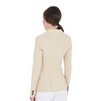 WOMEN'S PERFORATED THREE-BUTTON COMPETITION JACKET