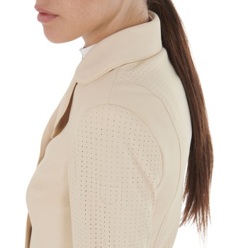 WOMEN'S PERFORATED THREE-BUTTON COMPETITION JACKET