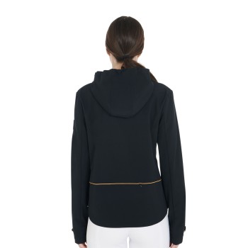 WOMEN'S SOFTSHELL SLIM FIT WINDPROOF ZIP JACKET