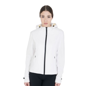 WOMEN'S SOFTSHELL SLIM FIT WINDPROOF ZIP JACKET