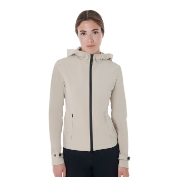 WOMEN'S SOFTSHELL SLIM FIT WINDPROOF ZIP JACKET