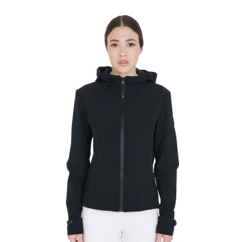 WOMEN'S SOFTSHELL SLIM FIT WINDPROOF ZIP JACKET