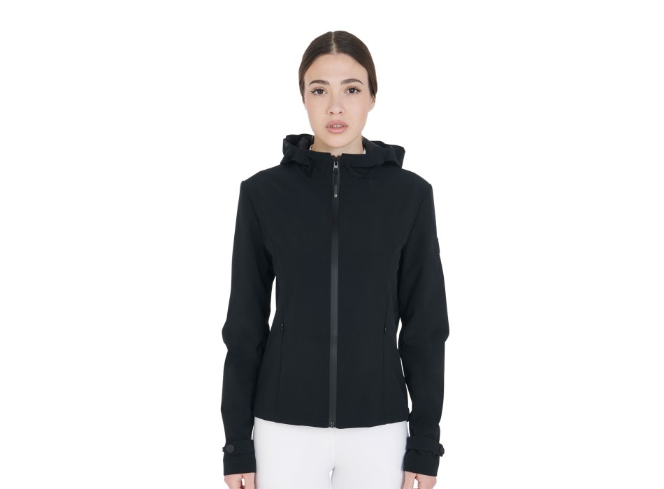 WOMEN'S SOFTSHELL SLIM FIT WINDPROOF ZIP JACKET