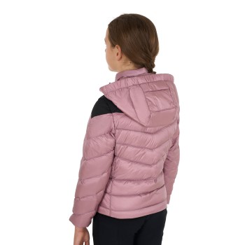 GIRL'S DOWN JACKET WITH REMOVABLE HOOD