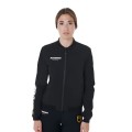 WOMEN'S SHORT BI-MATERIAL DOWN JACKET