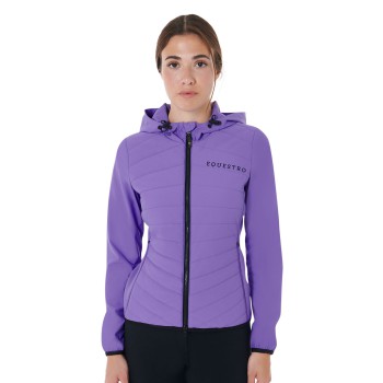 WOMEN'S DOWN JACKET IN TECHNICAL MIXED FABRIC