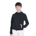 SLIM FIT CHILDREN'S SOFTSHELL JACKET IN TECHNICAL FABRIC