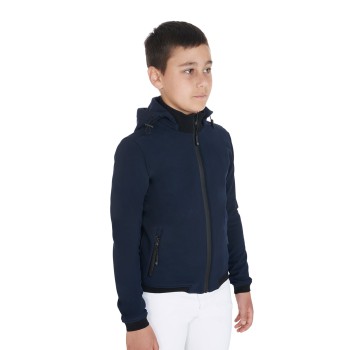 THREE-LAYER CHILDREN'S SOFTSHELL JACKET IN TECHNICAL FABRIC