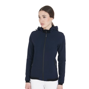 SLIM FIT WOMEN'S SOFTSHELL JACKET WITH FLEECE INTERIOR