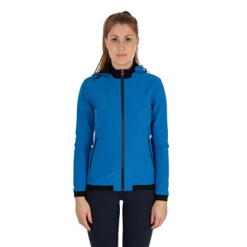 SLIM FIT WOMEN'S SOFTSHELL JACKET WITH FLEECE INTERIOR