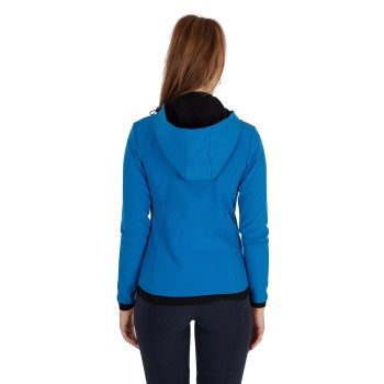 SLIM FIT WOMEN'S SOFTSHELL JACKET WITH FLEECE INTERIOR