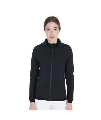 SLIM FIT WOMEN'S SOFTSHELL JACKET WITH FLEECE INTERIOR