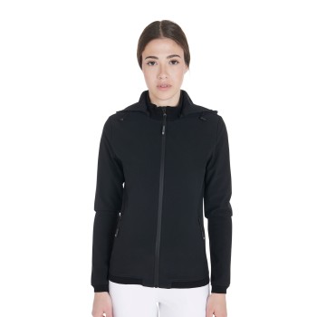 SLIM FIT WOMEN'S SOFTSHELL JACKET WITH FLEECE INTERIOR