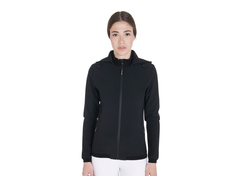 SLIM FIT WOMEN'S SOFTSHELL JACKET WITH FLEECE INTERIOR