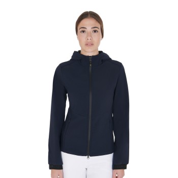 SLIM FIT WOMEN'S SOFTSHELL JACKET WITH CONCEALED POCKETS