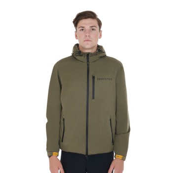 MEN'S RAINPROOF JACKET IN TECHNICAL FABRIC