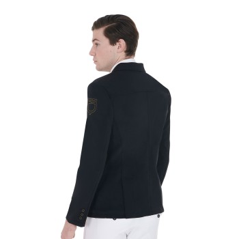 MEN'S COMPETITION JACKET WITH CONTRAST EMBROIDERED LOGO