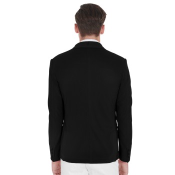 MEN'S PERFORATED THREE-BUTTON COMPETITION JACKET