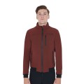 MEN'S JACKET IN TECHNICAL FABRIC WITH REMOVABLE HOOD