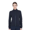 WOMEN'S JACKET IN TECHNICAL AND PERFORATED FABRIC