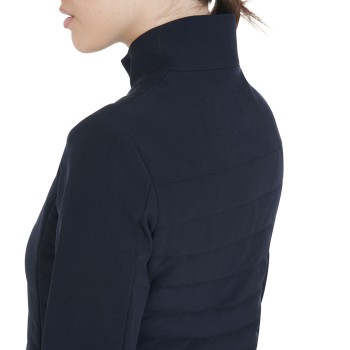 WOMEN'S JACKET IN TECHNICAL AND PERFORATED FABRIC