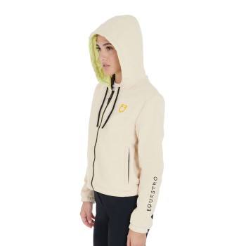 REVERSIBLE WOMEN'S JACKET WITH ZIP AND HOOD