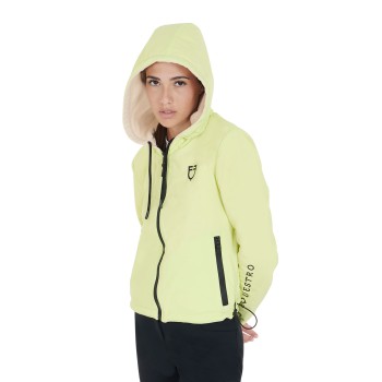 REVERSIBLE WOMEN'S JACKET WITH ZIP AND HOOD