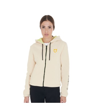 REVERSIBLE WOMEN'S JACKET WITH ZIP AND HOOD