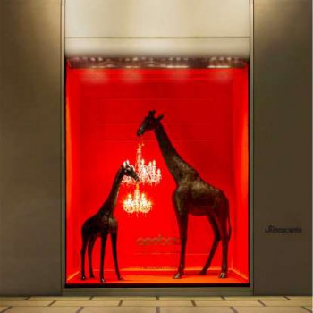 GIRAFFE IN LOVE INDOOR (H 4m) 19002WH QEEBOO