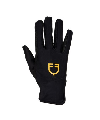 WOMEN'S GLOVES IN SPECIAL LYCRA FABRIC WITH LOGO