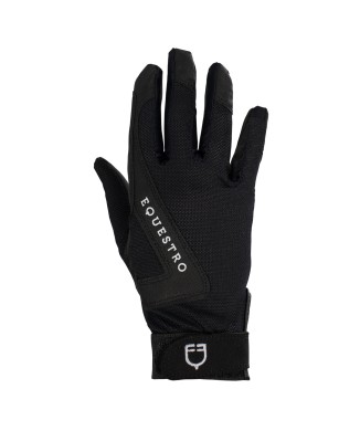 GLOVES IN TECHNICAL FABRIC WITH LOGO