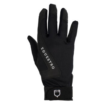 GLOVES IN TECHNICAL FABRIC WITH LOGO