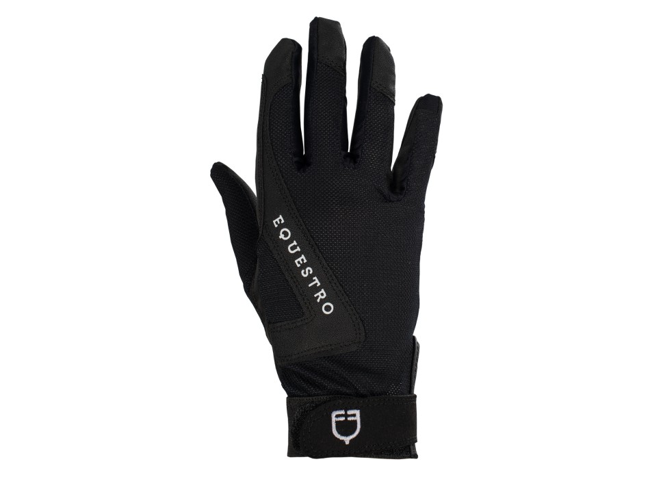 GLOVES IN TECHNICAL FABRIC WITH LOGO