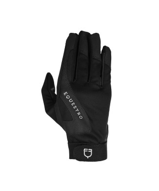 GLOVES IN TECHNICAL FABRIC WITH FLEECE LINING