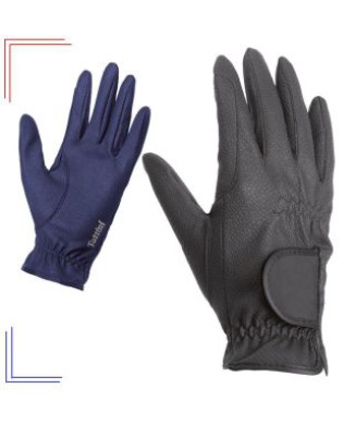 Unlined Tattini gloves in synthetic leather