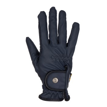 UNISEX GLOVES IN SOFT SYNTHETIC LEATHER WITH VELCRO CLOSURE