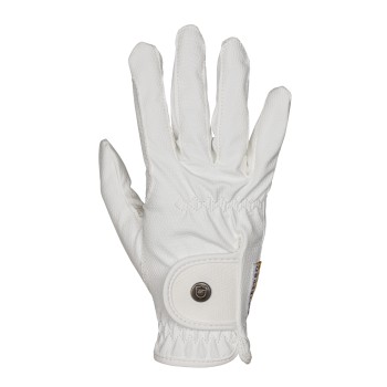 UNISEX GLOVES IN SOFT SYNTHETIC LEATHER WITH VELCRO CLOSURE