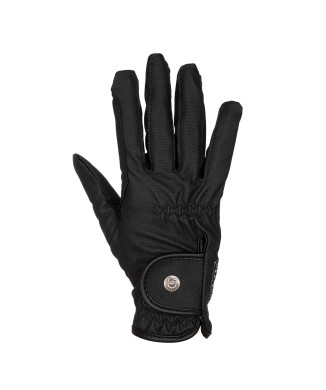 UNISEX GLOVES IN SOFT SYNTHETIC LEATHER WITH VELCRO CLOSURE